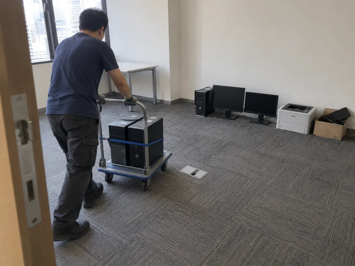 整理搬運中