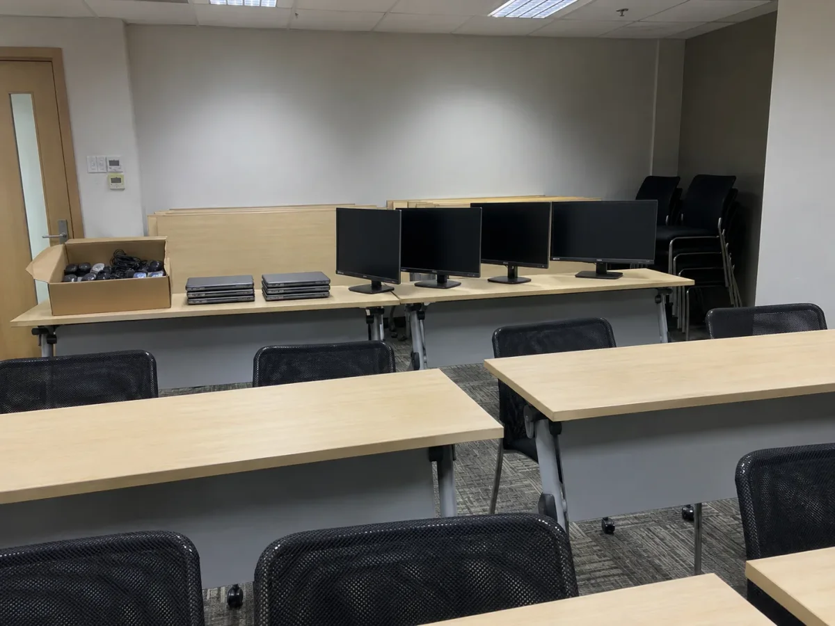 回收前現場設備