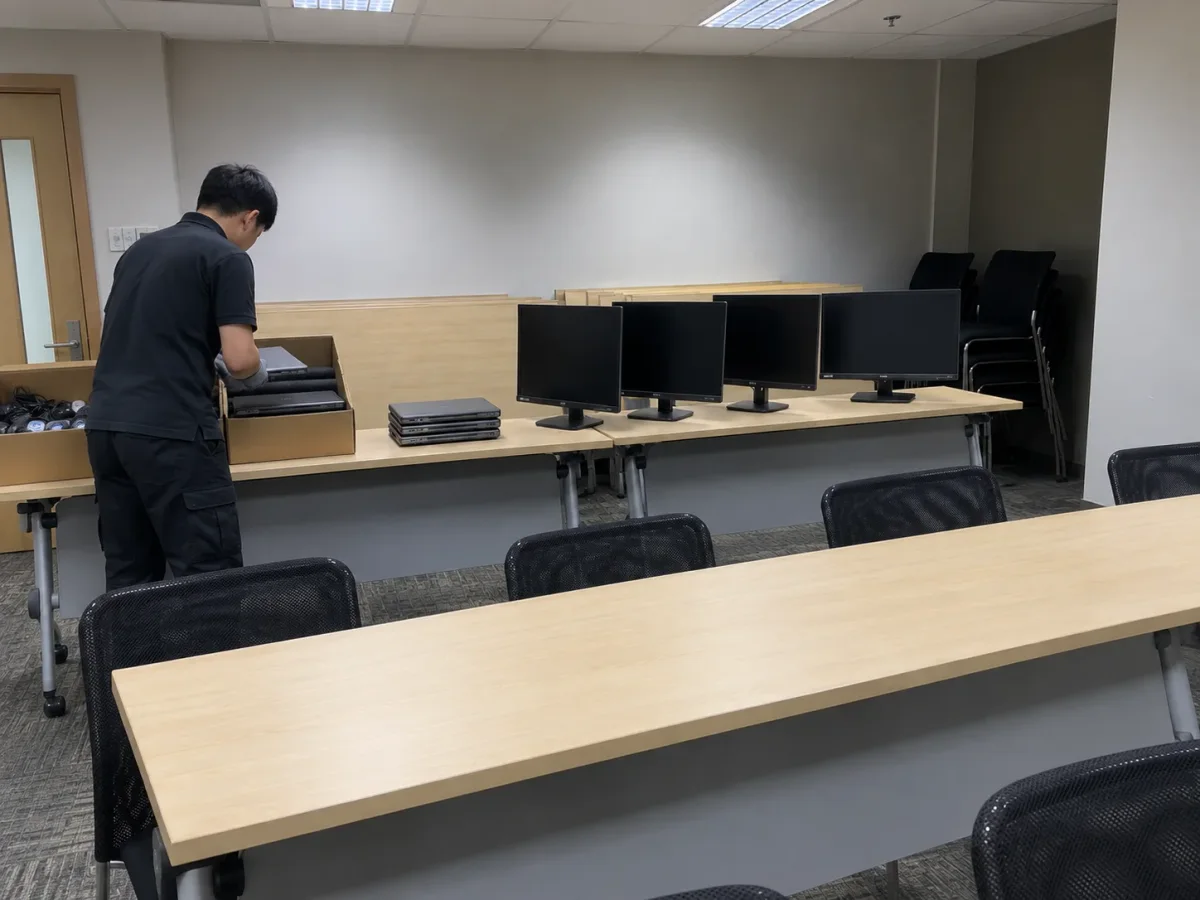 整理搬運中