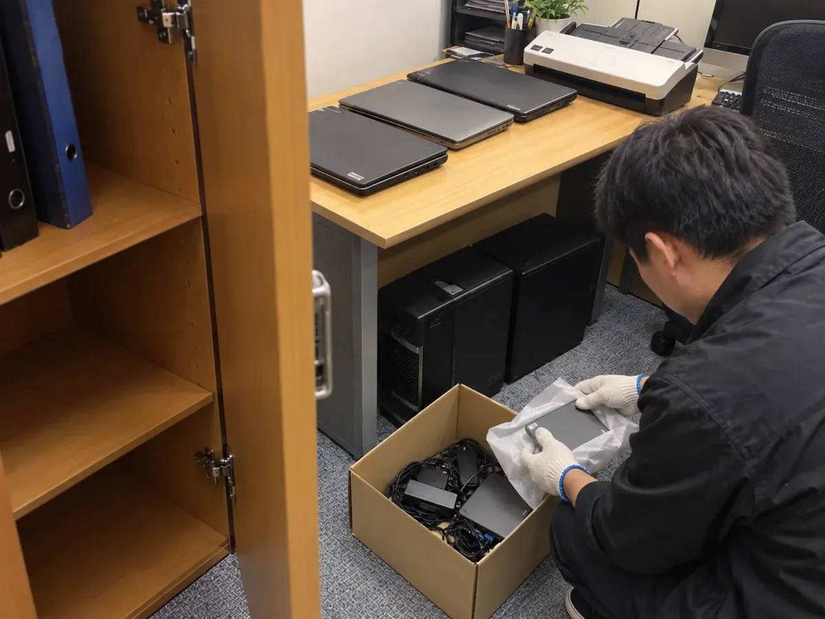 整理搬運中