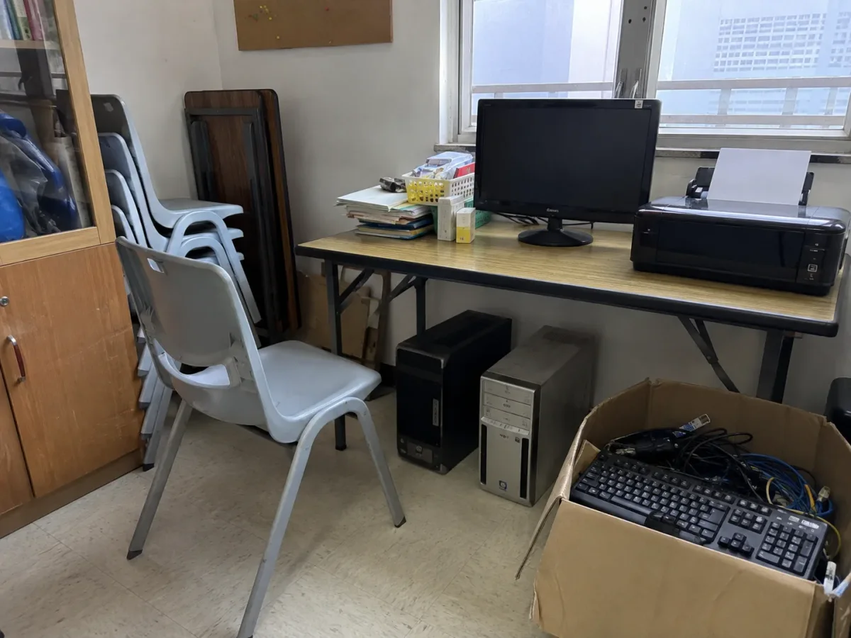 回收前現場設備