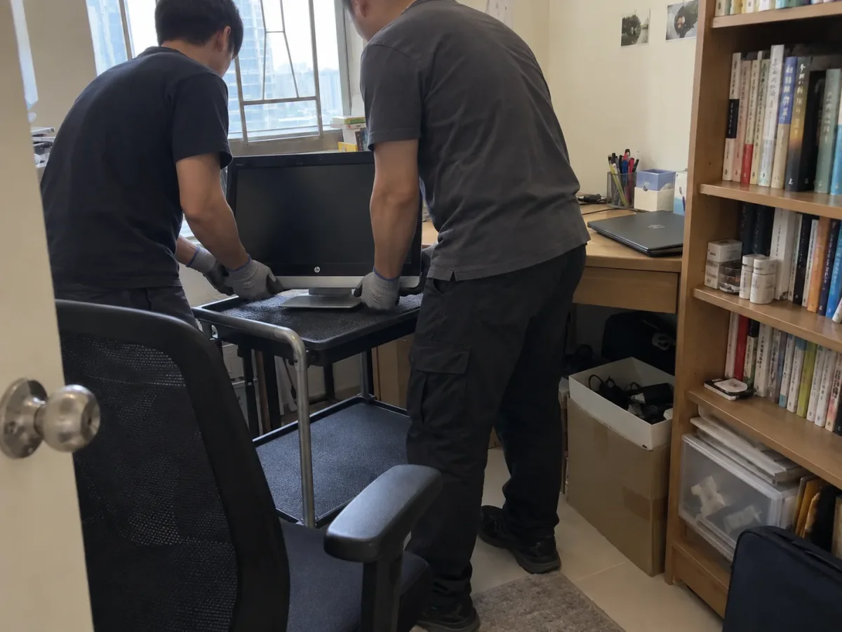 整理搬運中