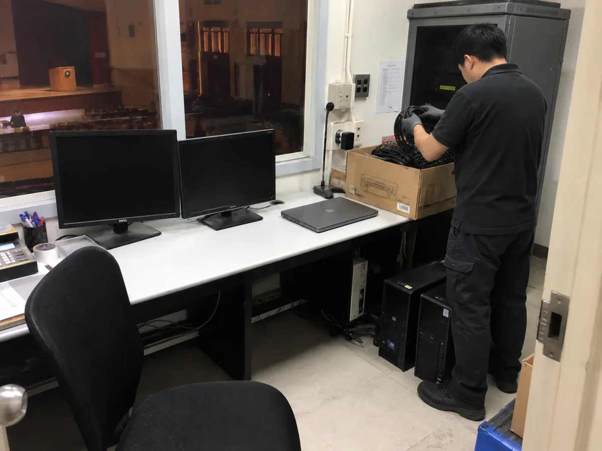 整理搬運中